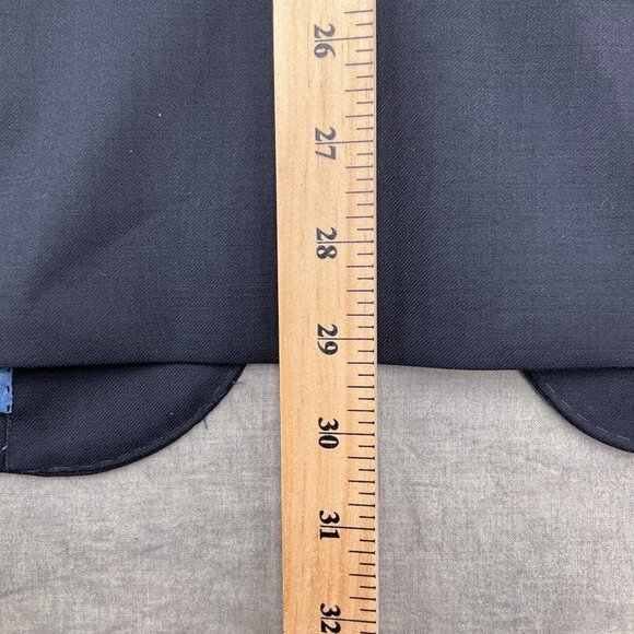 Efendi Blazer Men 41 Navy Blue‎ Half Canvas Tailored Classic Career Suit Jacket - Picture 7 of 12